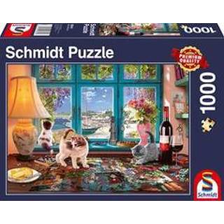 👉 Bureau stuks schmidt puzzels van een Puzzelaar, 1000 stukjes - Puzzel 12+ 4001504583446