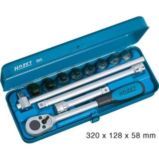 👉 Dopsleutelset Hazet 985 Metrisch 1/2 (12.5 mm) 12-delig 4000896046768