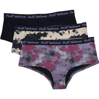 👉 Panty's zwart vrouwen m Full Volume by EMP - Multi-Colour Panty Set with Galaxy Print Pantyset 4060587901301