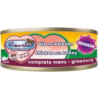 👉 Kattenvoer Renske Mousse Natvoer - Kip en Kalkoen 24 x 70g 8717185292602