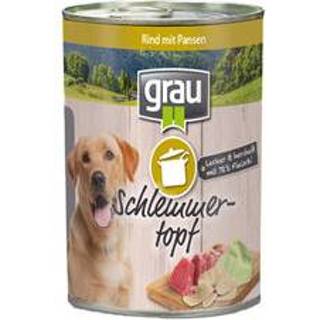 👉 Adult hondenvoer blik Grau - Rund en Pens 24 x 400 g 4027671075058