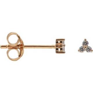 👉 Oorknop active Rosé Minimalistische Oorknoppen met Zirkonia's | Karma Jewelry