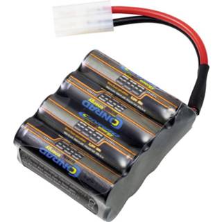 👉 Conrad energy NiMH accupack 9.6 V 800 mAh Aantal cellen: 8 Block Tamiya