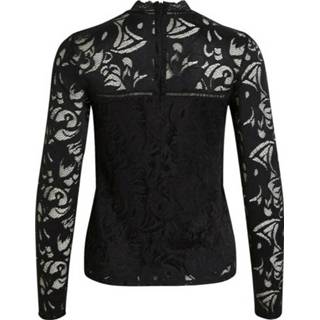 👉 XL vrouwen zwart Vistasia L/S Lace Top-Noos