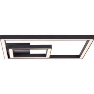 👉 Plafond lamp male zwart Brilliant plafondlamp LED Quon 23W 4004353379697