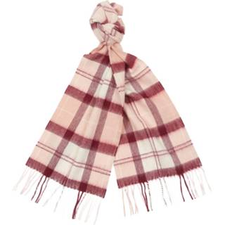 👉 Nederlands roze grijs Tartan scarf Pink/Grey