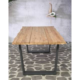 👉 Terrastafel bruin teak rechthoekig SenS-Line Winston tuintafel 240x100 cm - 8718026018375