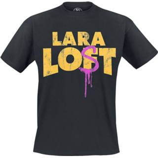 Shirt zwart mannen l Lara Loft - Lost T-shirt 4064854404724