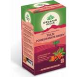 👉 Tulsi donkergroen Organic India pomegranate green thee bio 25st