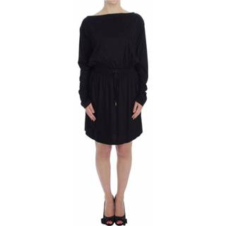 👉 Dress vrouwen zwart Shift Knee