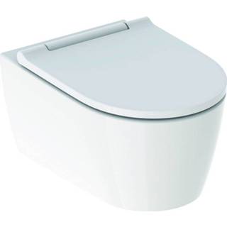 👉 Wandcloset wit keramiek spoel one hangend toilet ovaal pack Geberit Rimless met Diepspoel Turboflush 4025416301653