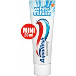 Tandpasta active Aquafresh White&Shine Mini 20 ml