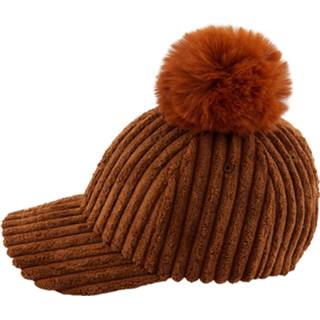 👉 Hoed meisjes bruin 'Elena' 5715210217371