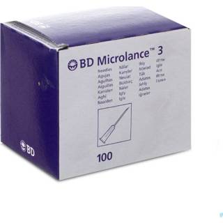 👉 Injectie naald active bruin BD Microlance 3 Injectienaald 26g 3/8 Sb 0,45x10mm 100 Stuks