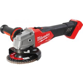 👉 Haakse slijper active Milwaukee M18 FSAG115X-0 18V Li-Ion Accu body - 115mm koolborstelloos schuifschakelaar 4058546360542