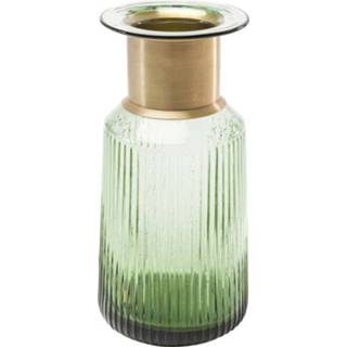 👉 Vaas donkergroen goud metaal active Kare Barfly Green 4025621605744