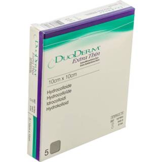 👉 Verband active Duoderm Extra Dun 10cmx10cm 5 Stuks