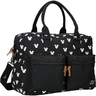 👉 Luiertas zwart wit polyester vrouwen multicolor Disney Mickey Mouse Endless Imagination black white 8712645274334