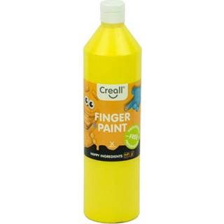 Vingerverf geel active Creall natuurlijke - 250 ml 8714181078216