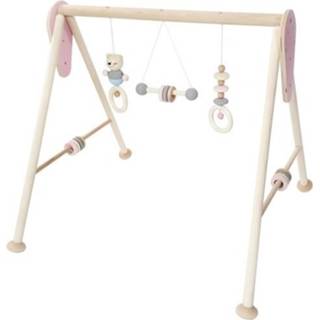 👉 Babygym roze active baby's Hess met 3 speeltjes - 4016977133821