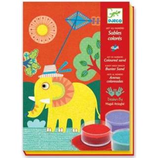 👉 Gekleurd zand active Djeco - in de open lucht 3070900086609