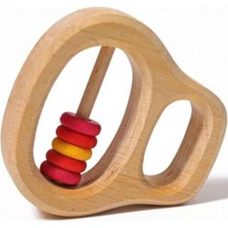 👉 Rammelaar rode active Grimm's en bijtring met ringetjes 4048565081306