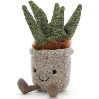 👉 Active Jellycat knuffelvetplant aloe - 20 cm