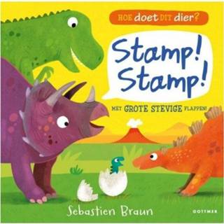 👉 Active Uitgeverij gottmer hoe doet dit dier? stamp stamp! 9789025768560