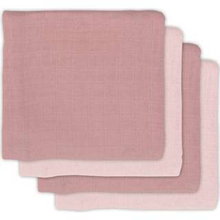 👉 Hydrofiele multidoek roze bamboe active Jollein multidoeken 70x70 cm - pale pink 4st 8717329353664