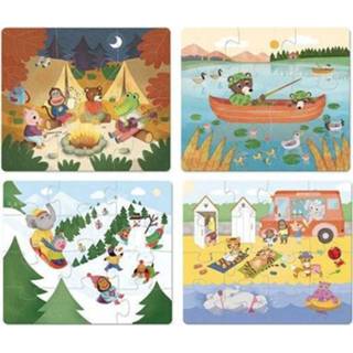 👉 Active Vilac groeipuzzels vakantie (6, 9, 12, 16 st) 3048700026347