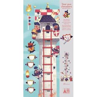 👉 Muursticker active Djeco groeimeter riddertoren 3070900040403