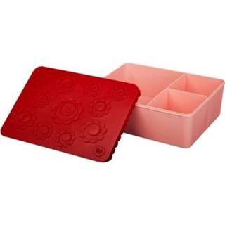👉 Lunchbox roze rood active Blafre bloemen roze-rood 7090015486268