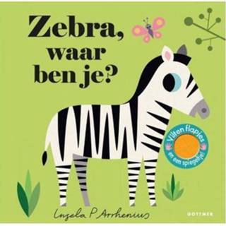 👉 Kartonboekje active Uitgeverij gottmer zebra waar ben je? 9789025769345