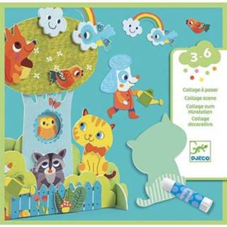 👉 Knutselset active Djeco 3d collage - tuinvrienden 3070900098770
