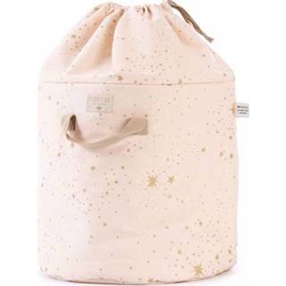 👉 Opbergmand roze goud active Nobodinoz bamboo - gold stella dream pink (s) 2000000100869
