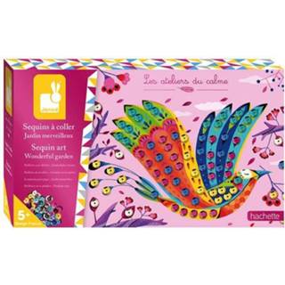 👉 Knutselset active Janod pailletten - wonderschone tuin 3700217379469