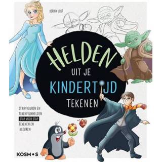 👉 Kinderen Helden uit je kindertijd tekenen - Berrin Jost (ISBN: 9789043923026) 9789043923026