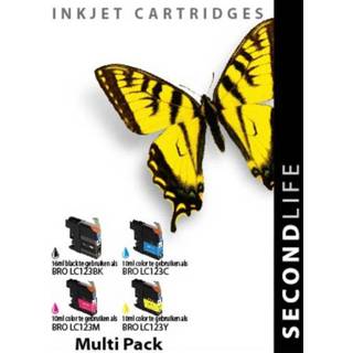 👉 Cartridge Secondlife Brother LC 121 / 123 Multip 6953810885364