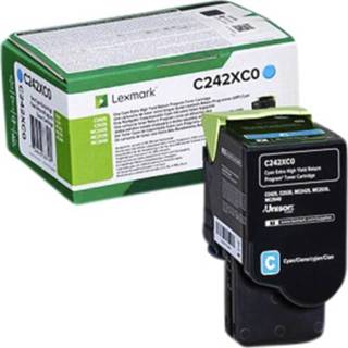 👉 Tonercartridge blauw Lexmark C242XC0