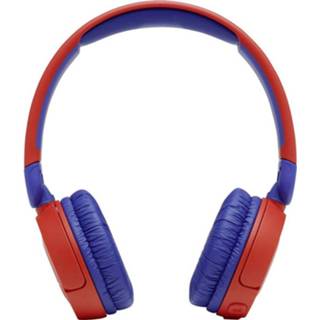 👉 Koptelefoon rood blauw kinderen JBL JR 310 BT Kinder On Ear Rood, 6925281976858