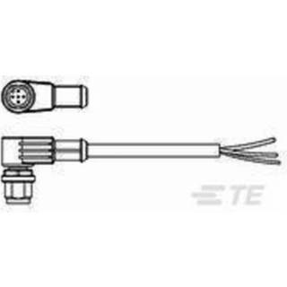 👉 Actuator TE Connectivity 1-2273088-1 Sensor/actuator connector, geassembleerd M12 Stekker, haaks 1.50 m Aantal polen: 5 1 stuk(s) 2050005499567