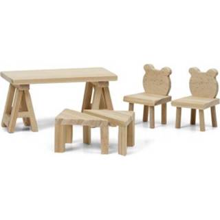 👉 Poppenhuis active Lundby DIY tafels en stoelen 7315626090643