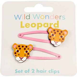 👉 Haarspeld active Rex london haarspeldjes wild wonders - leopard 2st 5027455434315