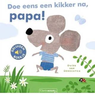 👉 Geluidenboekje active Uitgeverij clavis geluidenboek doe eens een kikker na, papa! 9789044838466
