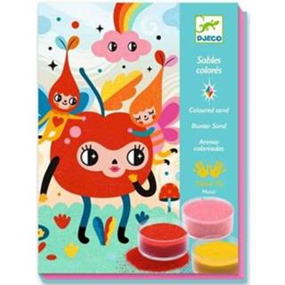 Gekleurd zand active Djeco - fantasiefiguren 3070900086784