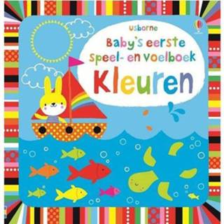 👉 Voelboekje active baby's Uitgeverij usborne eerste speel- en voelboek kleuren 9781474955812