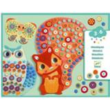 👉 Active Djeco knutselsetje mozaïek schattige diertjes 3070900088979