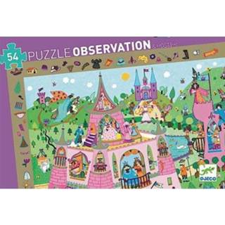 👉 Puzzel active Djeco observation prinsessen (54st) 3070900075566