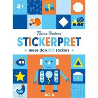 Stickerboek active peuters Uitg. ballon kleine kleuters stickerpret - 4+ 9789403215594