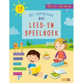 👉 Speelboekje active Uitgeverij deltas het superleuke AVI lees- en speelboek 9789044752144